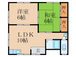 加藤アパートの物件間取画像